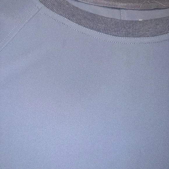NWOT Loft Lou & Grey Women's Blue Gray Long Sleeve Top M - Picture 5 of 6
